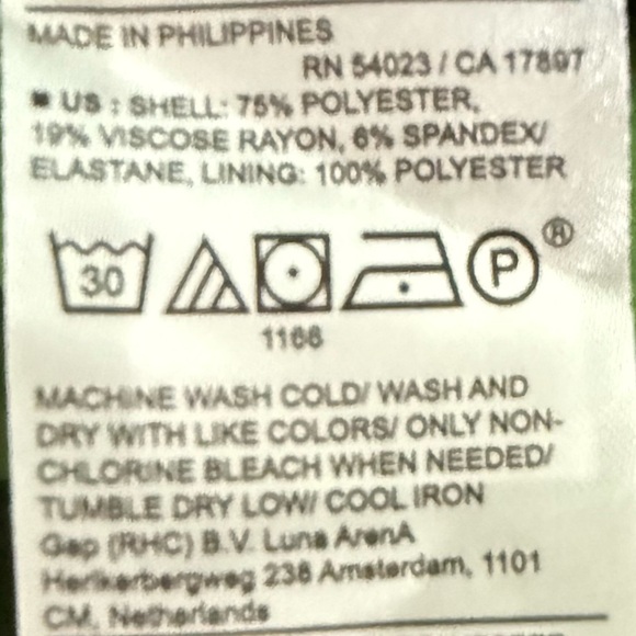 Banana Republic Green Shift Dress (Size 14) - Picture 4 of 4